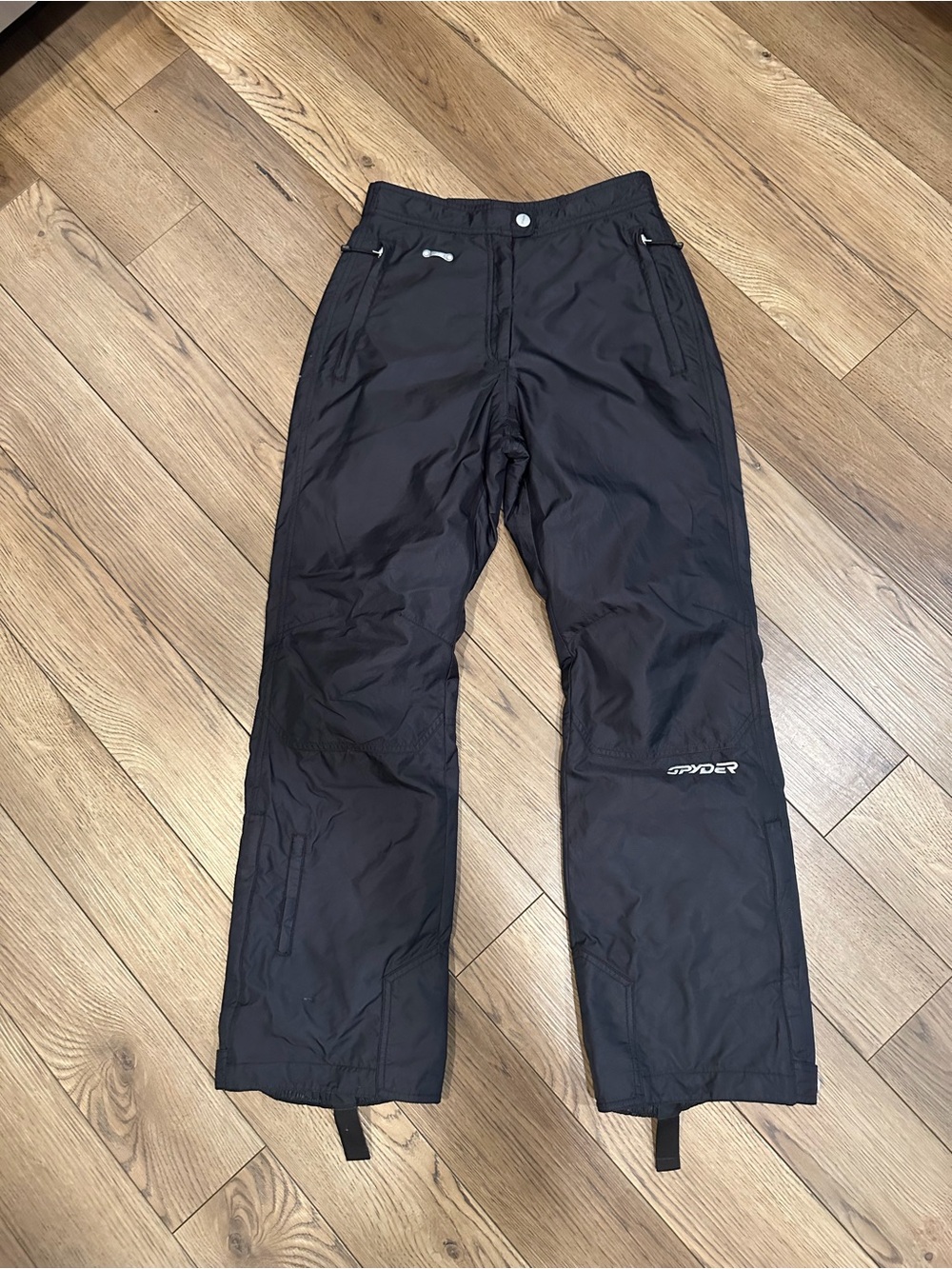Spyder Women's Black Straight-Leg Ski Pants